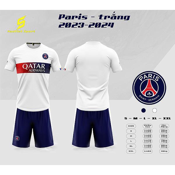 Bộ bóng đá PSG giải 2023  - PSG sân khách, PSG sân nhà