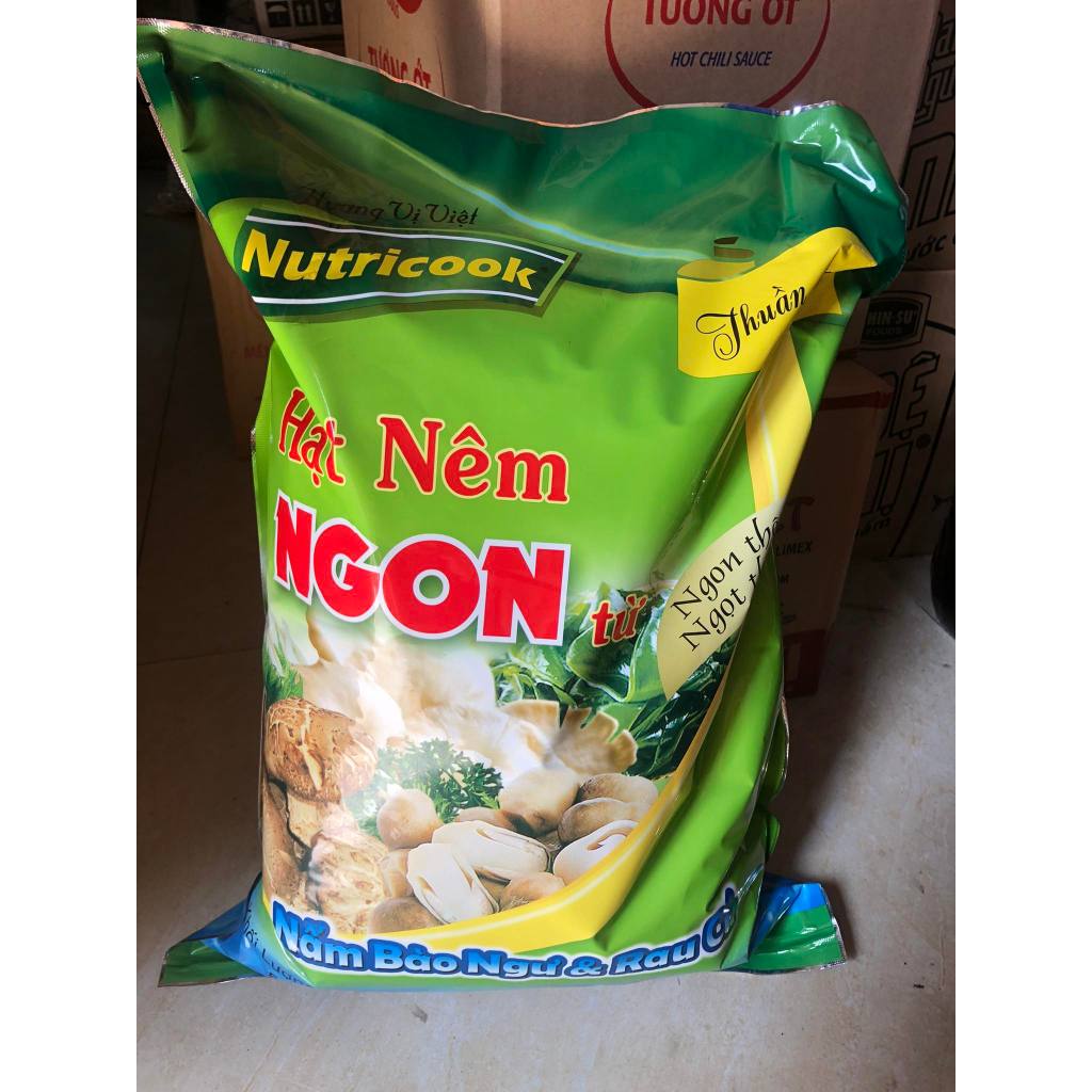 Hạt nêm gói 5kg, 10kg siêu tiết kiệm Knor Nutricook, Vị Ngon,  Kooker, Bếp Vua
