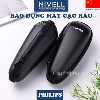 Túi đựng du lịch bảo vệ máy cạo râu, bao đựng bảo quản máy cạo râu Philips. Hộp đựng máy cạo râu NIVELL