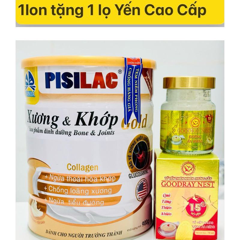 Sữa PISILAC Xương Khớp Gold 900g