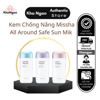 Kem Chống Nắng Missha All-Around Safe Block Sun Milk SPF50+/PA+++ 70ml