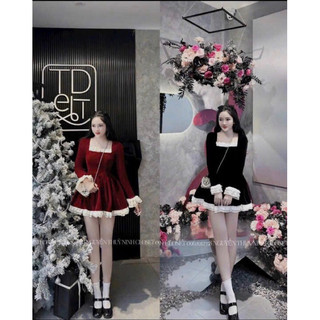 Đầm nhung nữ