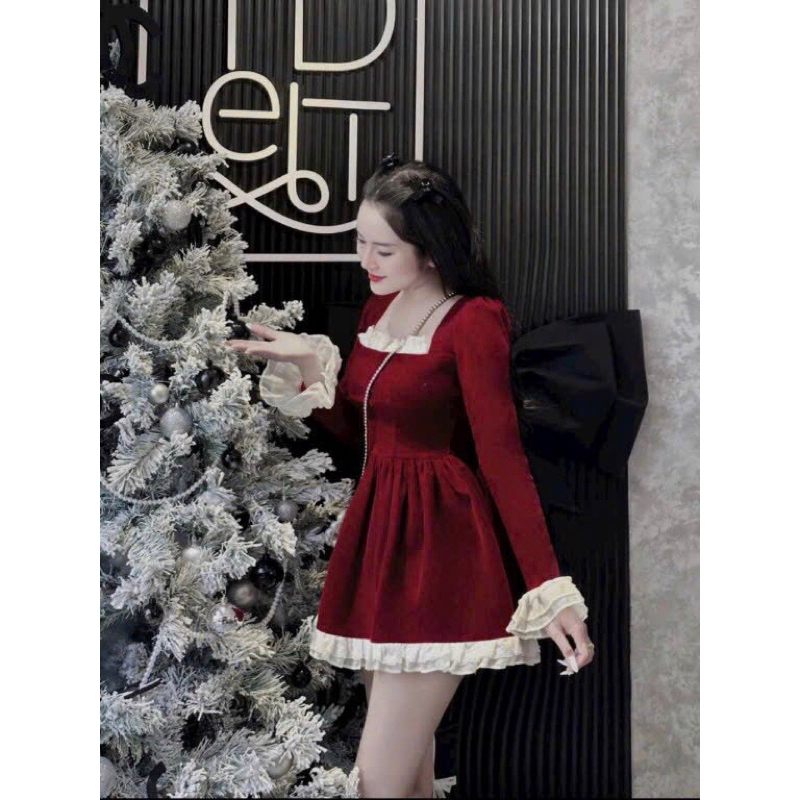 Đầm nhung nữ