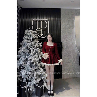 Đầm nhung nữ