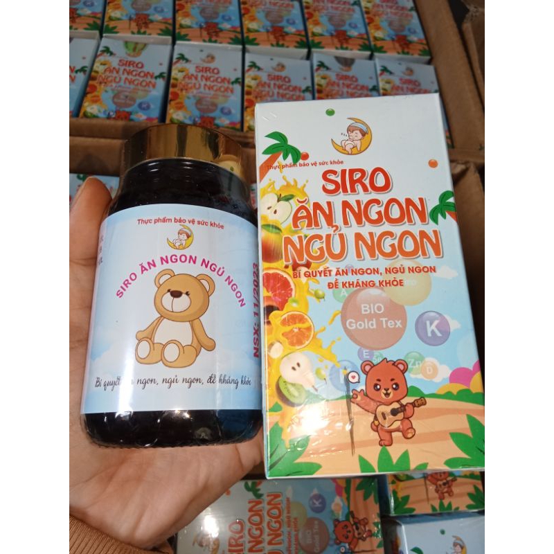 Sirô con gấu ăn ngon