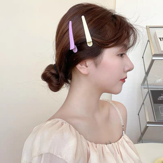 Set 4 Kẹp tóc mỏ vịt dài phong cách Hàn quốc tối giản