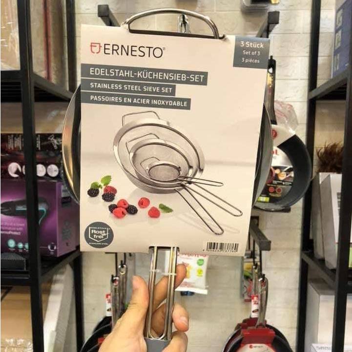 Set 3 rây lọc ERNESTO