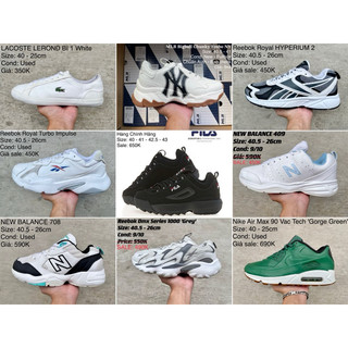 [Giày 2hand Chính Hãng] SIZE 40 - 40.5