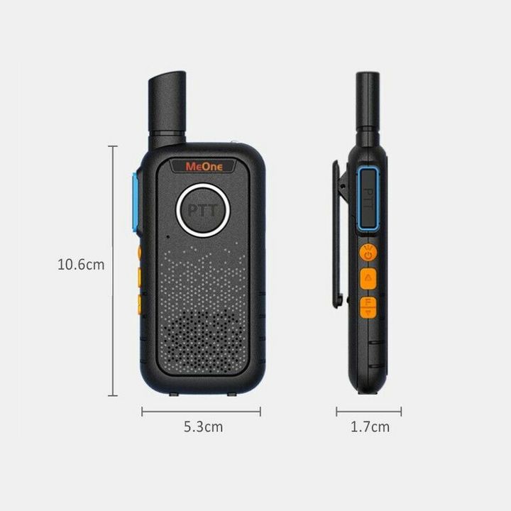 Bộ Đàm Mini Siêu Mỏng PTT Power Ultra-Thin Công Suất Cao, Có Thể Sạc Lại - Home and Garden