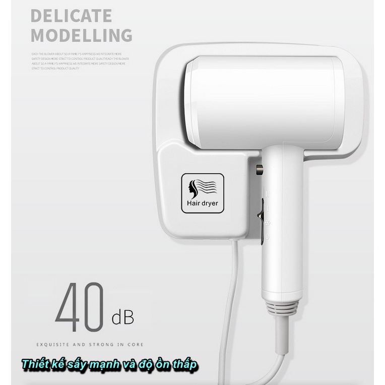 Máy Sấy Tóc Treo Trường Hiltons Hotel Choices Chuyên Dụng Cho Khách Sạn - Home and Garden