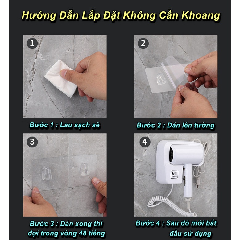 Máy Sấy Tóc Treo Trường Hiltons Hotel Choices Chuyên Dụng Cho Khách Sạn - Home and Garden