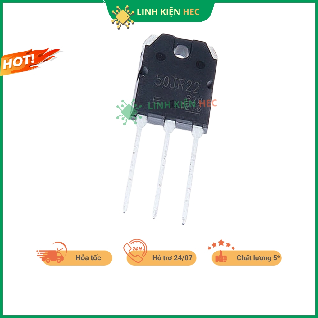 IGBT 50JR22 GT50JR22 50A 600V tháo máy chất lượng tốt linhkienhec