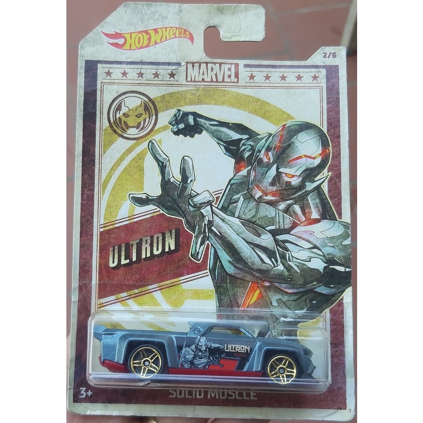 Xe mô hình Hot Wheels Solid Muscle
