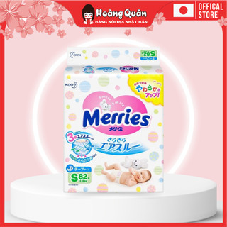 Tã dán Merries S82+6 (4kg đến 8kg) - 88 miếng