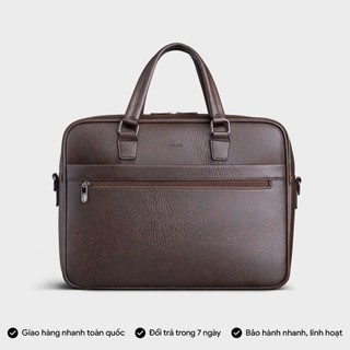 [DUY NHẤT 15.01 - DEAL LỘC PHÁT 68K] Cặp công sở Trita (Thời trang nam đa năng đựng vừa laptop 14inch - Cặp da TCA19)