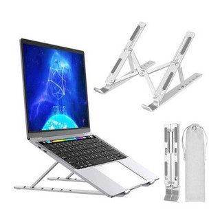 Giá Đỡ Laptop Hợp Kim Nhôm Cao Cấp Có Thể Gấp Gọn - Đế Tản Nhiệt Laptop - Macbook, Máy Tính Xách Tay - 07 Vị Trí Điều Ch