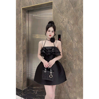 Đầm tapta đính đá