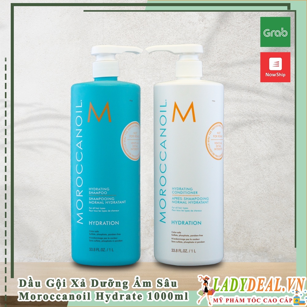 MOROCCANOIL ] DẦU GỘI XẢ PHỤC HỒI ĐỘ ẨM MOROCCANOIL REPAIR 1000ML