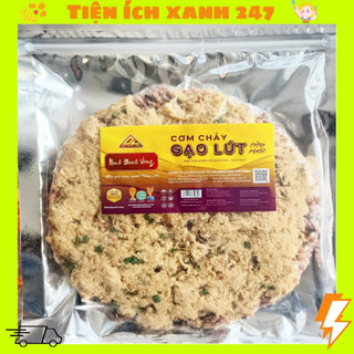 Cơm cháy gạo lứt siêu ruốc chà bông Ninh Bình Vàng, cơm cháy Ninh Bình gói 200g