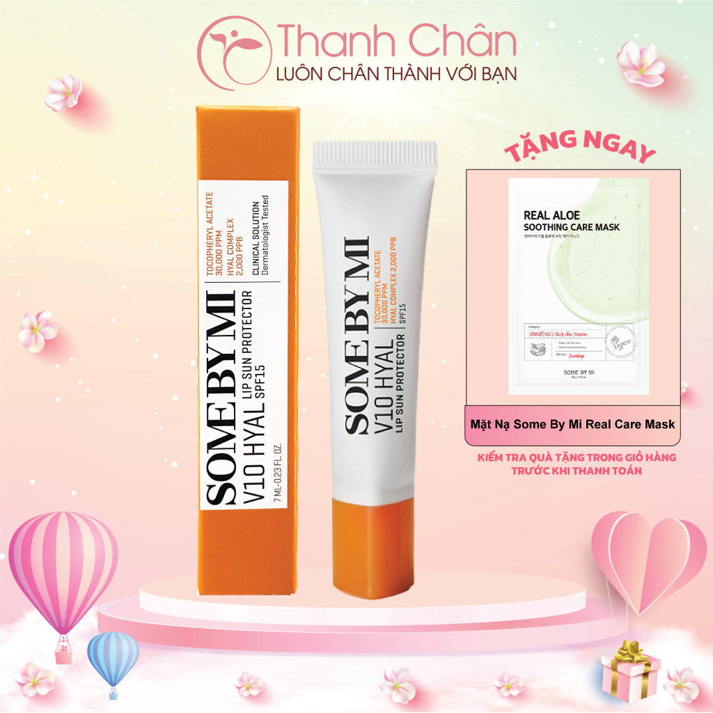 Son dưỡng môi SOME BY MI V10 HYAL 7ml chống nắng SPF15