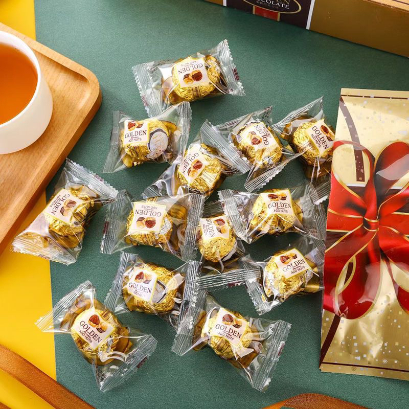 Hộp bánh sô cô la thượng hạng HongYa Golden Chocolate