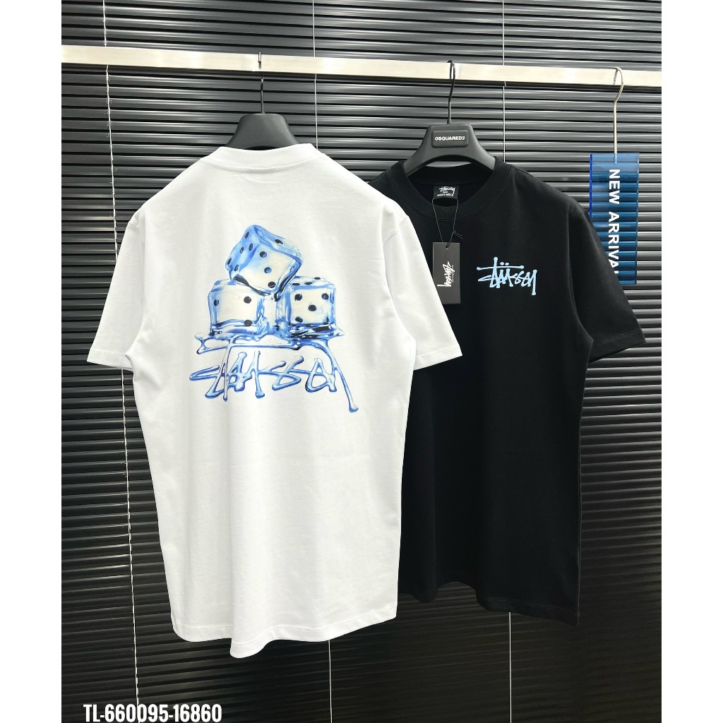 🔥Hot🔥Áo thun Stussy in hình lưng thiết kế hot trend Nam nữ New 2024
