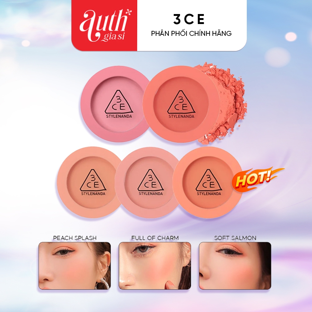 Phấn má hồng 3CE Face Blush Stylenanda Hàn Quốc [ CHÍNH HÃNG 100%]