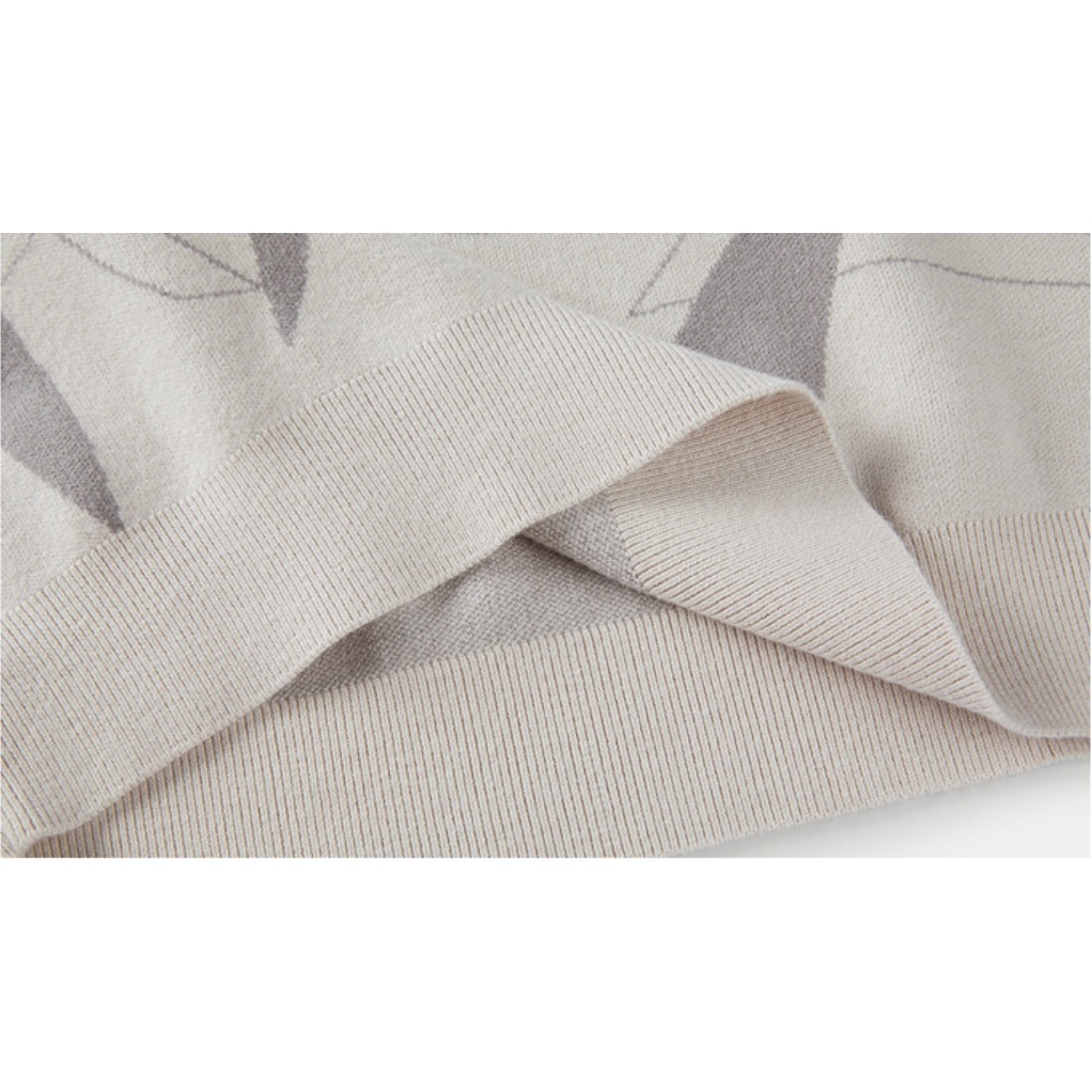 HLA - Áo len nam dài tay phối họa tiết Unique pattern long sleeves knitted sweater