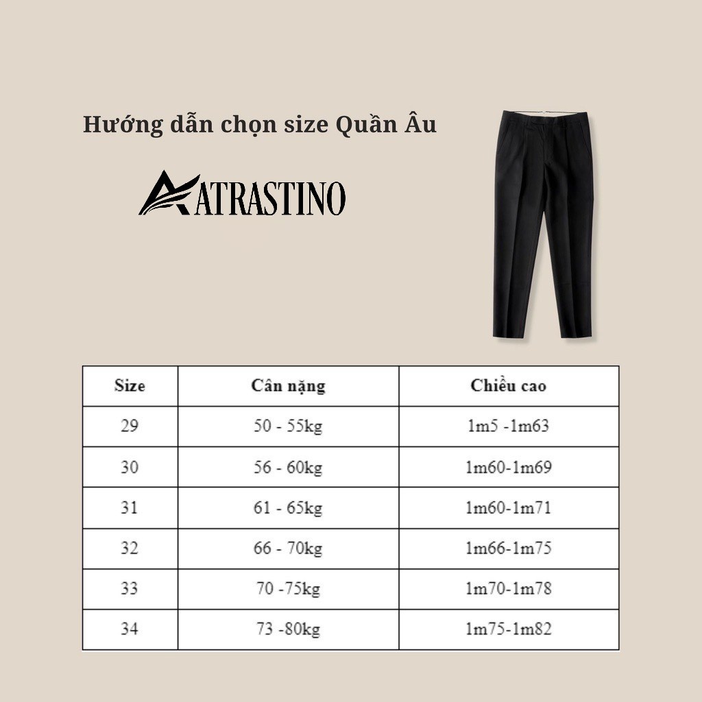 Quần Âu, Quần Tây Nam Công Sở Vải Chéo Cao Cấp Chính hãng