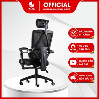Ghế Công Thái Học, Ghế Văn Phòng, Ghế Xoay Văn Phòng Gaming Làm Việc Kiểu Dáng Ngả Lưng Lên Đến 130 Độ