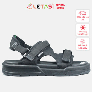 Sandal Uniex Letas D718 Đen đen đế cao