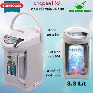 Xả kho bình thủy điện sunhouse shd1533, shd1542, shd1440 dung tích 3.3 , 4.2 , 3.2 lít tự đun khi nước nguội