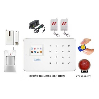 Báo động chống trộm gọi điện báo qua điện thoại GSM dùng Sim- Bảo hành 12 tháng