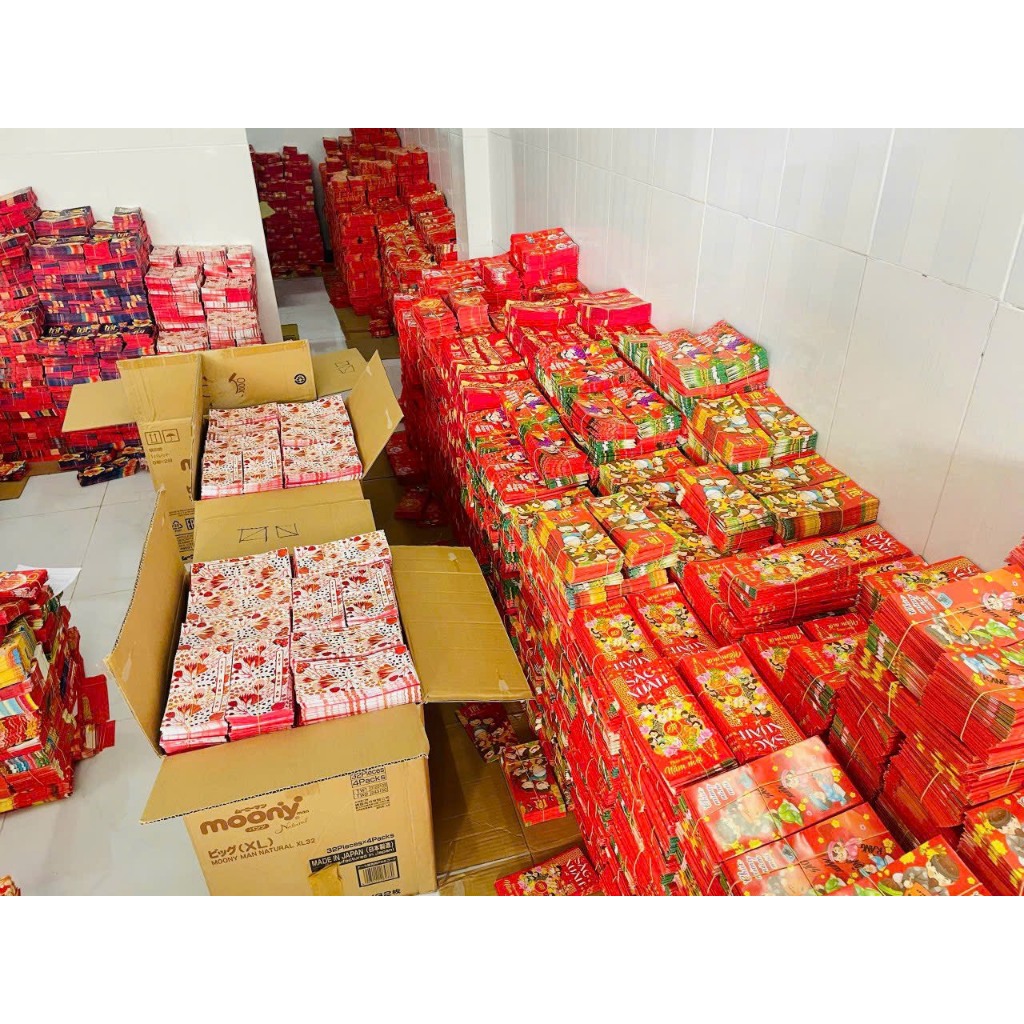 Bao Lì Xì Năm Mới 2024 Nhiều Mẫu May Mắn - Phụ Kiện Misu