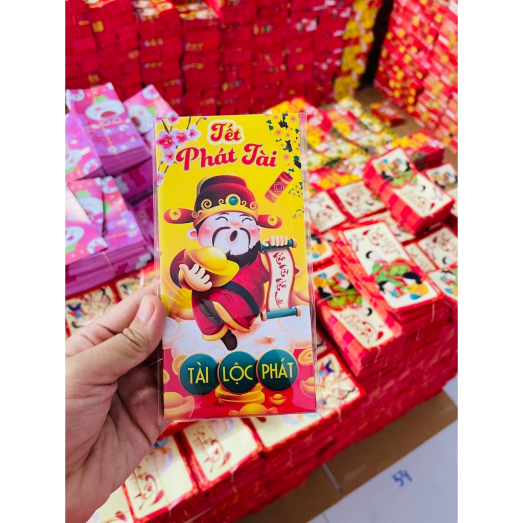 Bao Lì Xì Năm Mới 2024 Nhiều Mẫu May Mắn - Phụ Kiện Misu