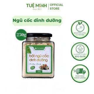 Bột ngũ cốc 25 loại hạt Tuệ Minh hũ nhỏ 100gram tiện mang theo đi làm, đi du lịch