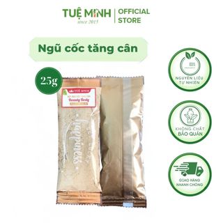 Bột ngũ cốc tăng cân tuệ minh - gói 25gram tiện lợi