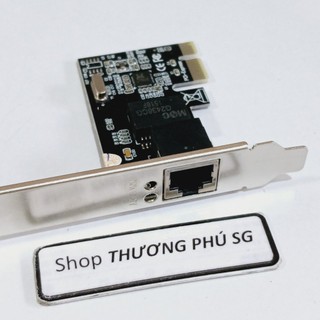 Card mạng Lan: Chuẩn PCIe X1 - tốc độ 10/100Mbp (Chuẩn PCI X1)