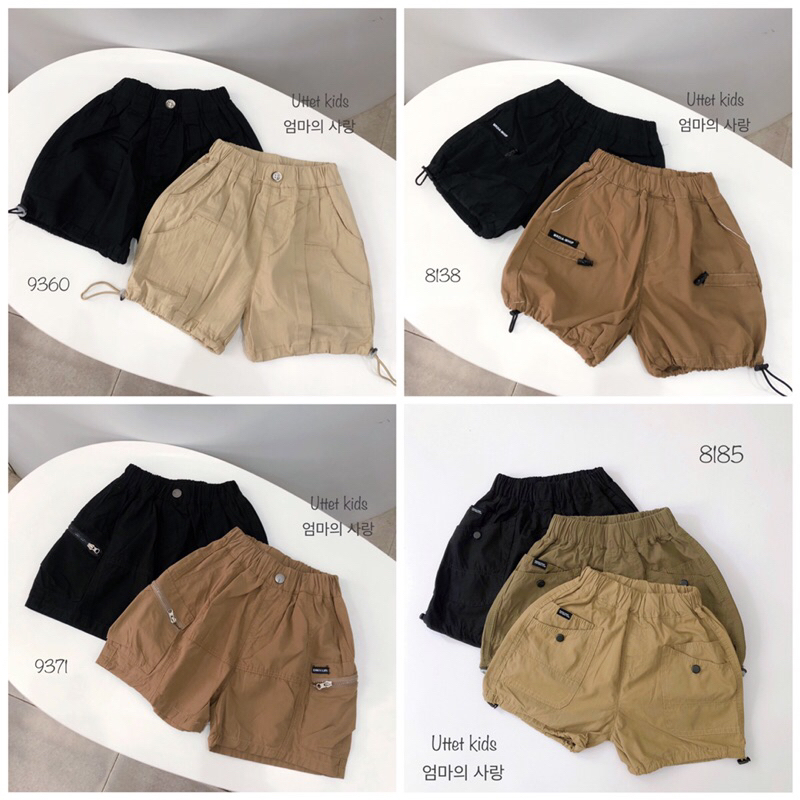 QUẦN SHORT PHONG CÁCH HÀN QUỐC CHO BÉ GÁI VÀ BÉ TRAI FORM HƠI NHỎ