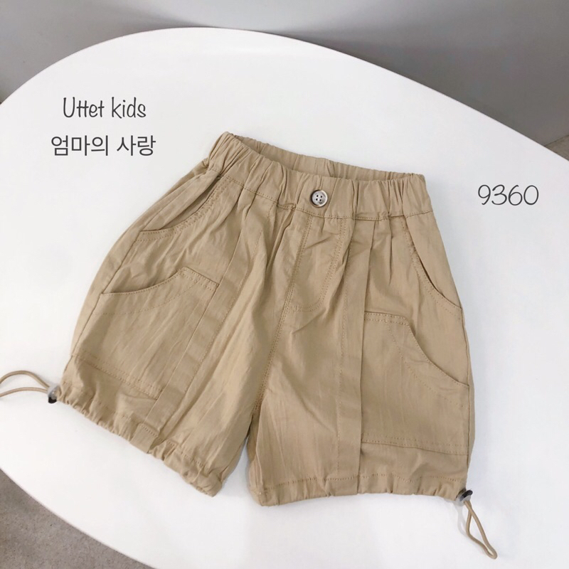 QUẦN SHORT PHONG CÁCH HÀN QUỐC CHO BÉ GÁI VÀ BÉ TRAI FORM HƠI NHỎ