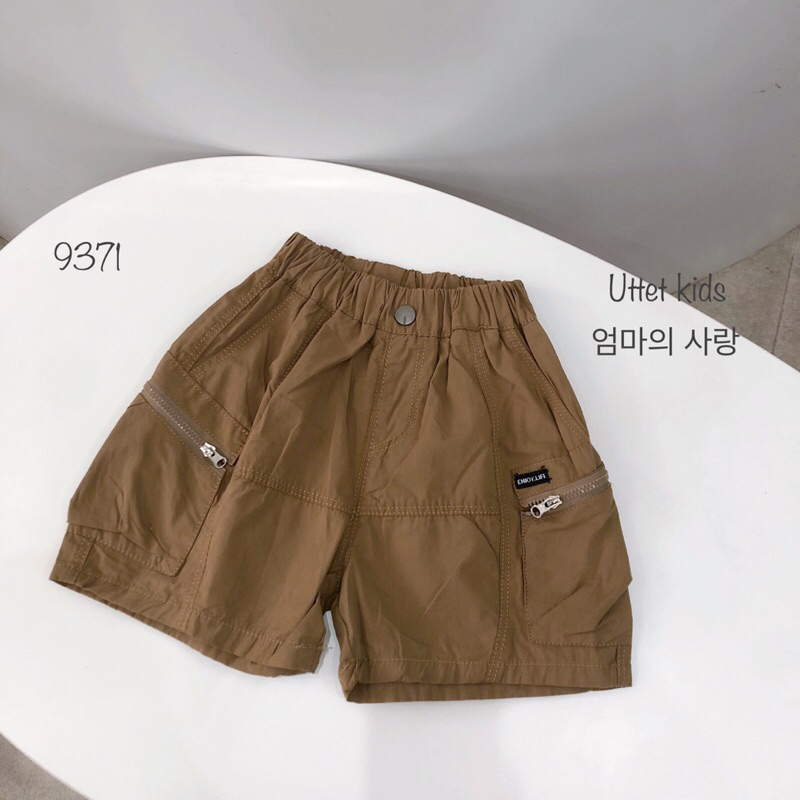 QUẦN SHORT PHONG CÁCH HÀN QUỐC CHO BÉ GÁI VÀ BÉ TRAI FORM HƠI NHỎ