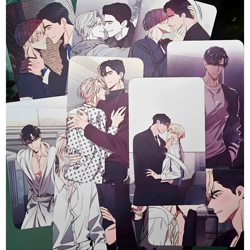 Set bộ 10 ảnh Card bo góc Manhwa The Big Apple - Quả táo lớn