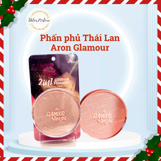 Phấn phủ aron glamour 3 tầng thái lan sang trọng 2 in 1