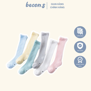 Tất boot, tất bốt, tất vớ lưới cổ cao đáng yêu cho bé becon.s