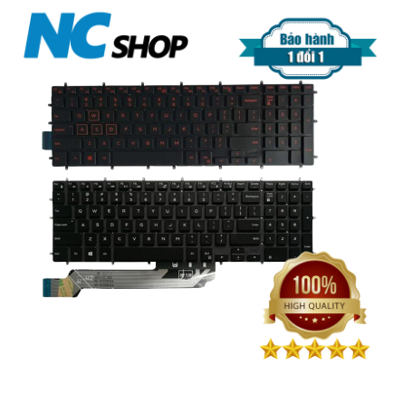 Bàn phím laptop Dell Inspiron 15 3580 3581 3582 3583 3593, Vostro 15 3584 3590 5568, Gaming G3 3579,