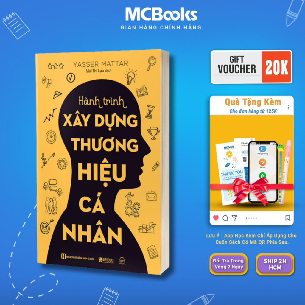Sách - Hành trình xây dựng thương hiệu cá nhân - MCBooks