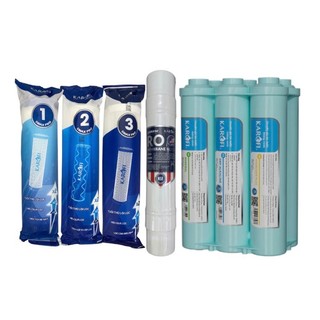 Trọn bộ 10 lõi lọc karofi - chính hãng - gồm : - dùng thay cho kaq-p95