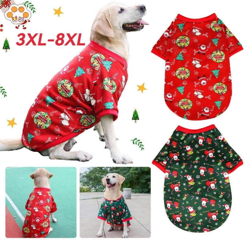 [Noel Size 4XL] Quần Áo Giáng Sinh Chó Mèo - Áo Quần Noel cho Thú Cưng có Size 4XL cho Thú Cưng Lớn