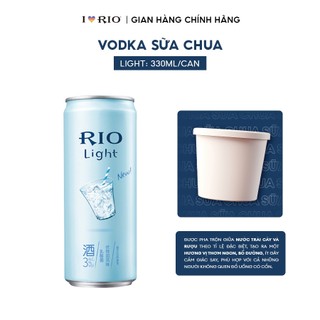 Rio Cocktail vị Vodka sữa chua (330ml/lon)