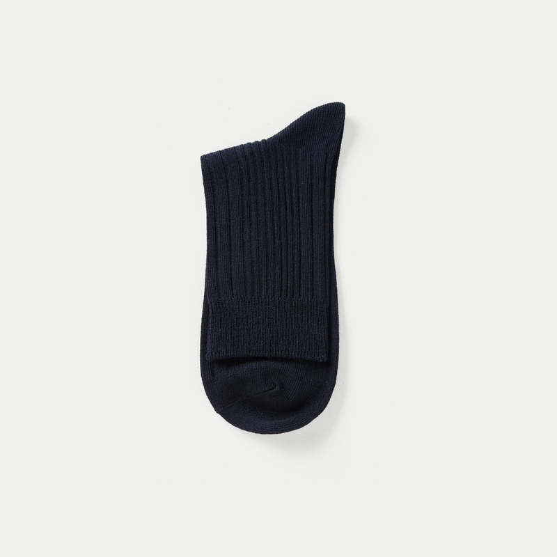 HLA - Bộ 3 đôi vớ nam đường vân dọc co giãn hút ẩm thoáng khí Solid color moisture-absorbing breathable socks